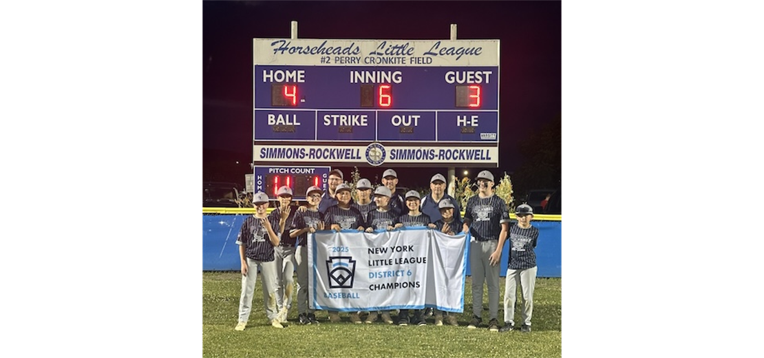 2025 12U District 6 Champions